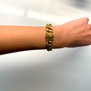 Marc Jacobs gold chain bracelet
